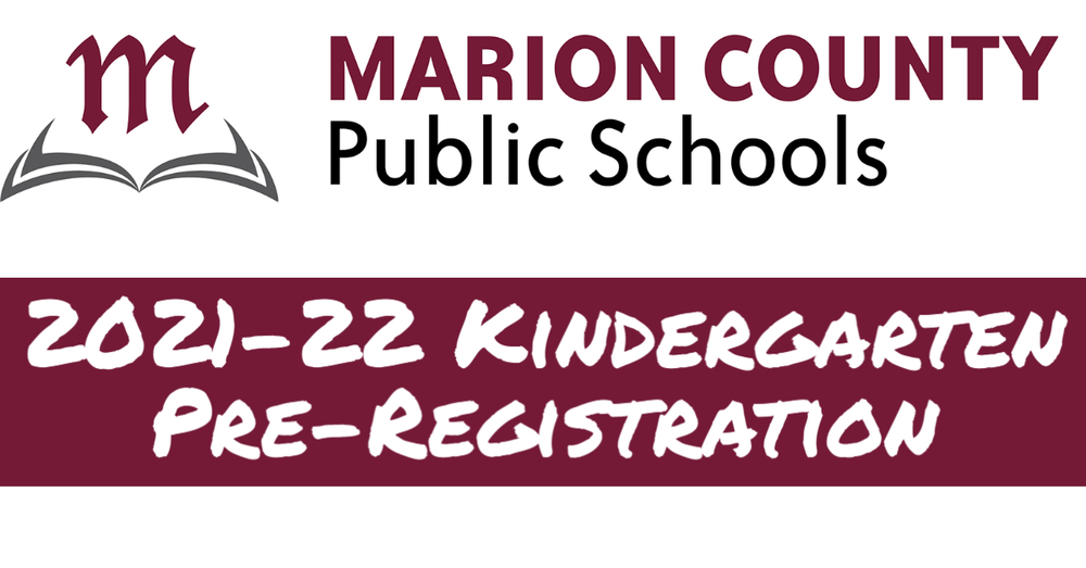 202122 MCPS kindergarten preregistration form now available Marion