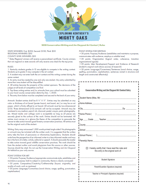 Conservation Art Contest