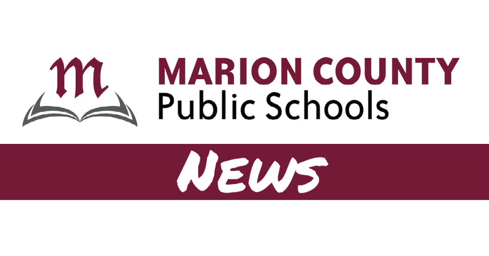 News graphic including Marion County Public Schools and MCPS logo