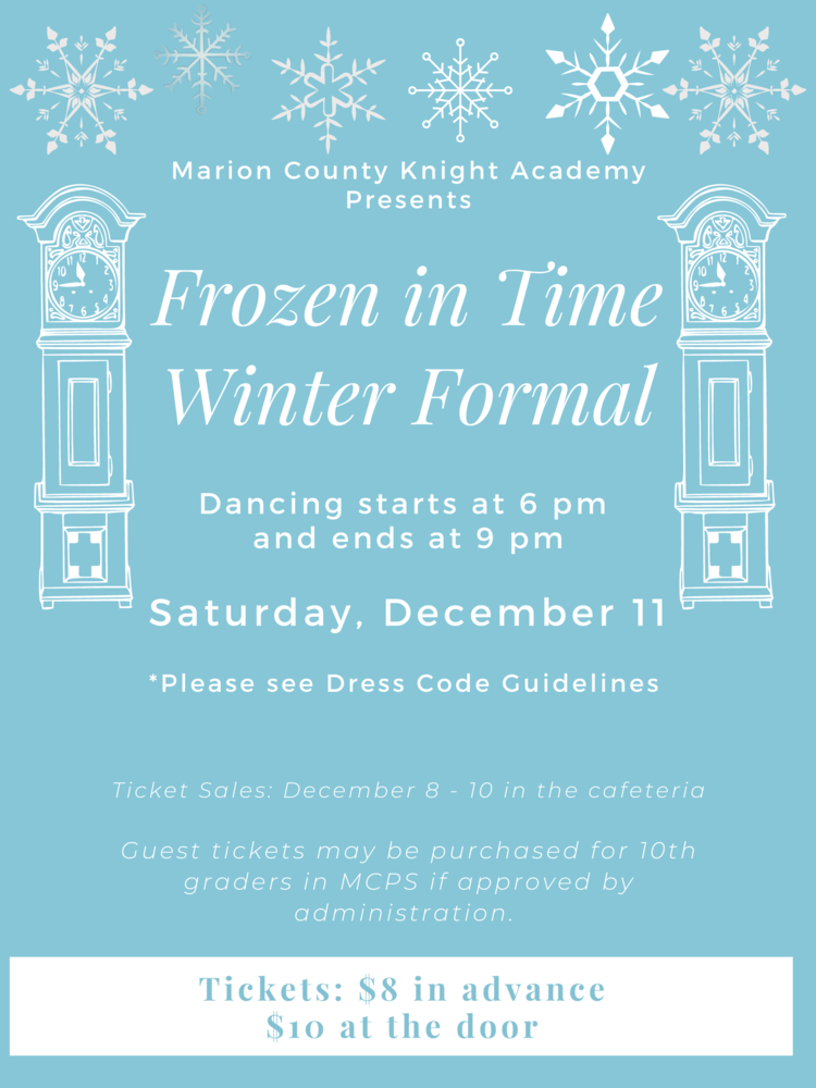 MCKA Winter Formal Poster