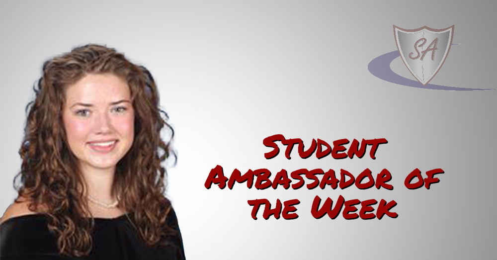 Student Ambassador of the Week photos of student