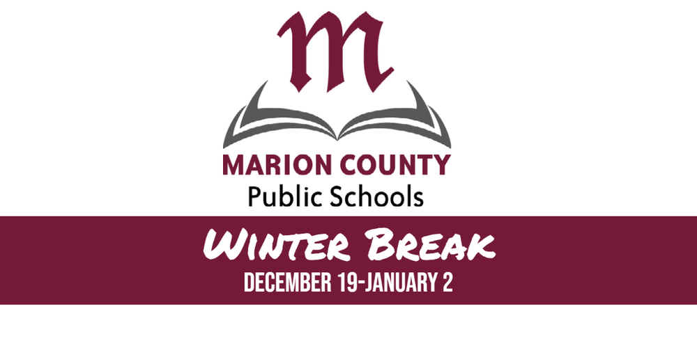 Winter Break with MCPS district logo