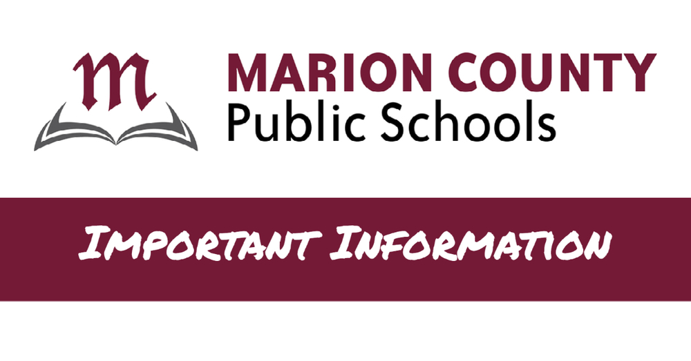 Important Information with MCPS logo