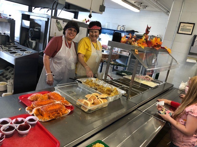 cafeteria staff